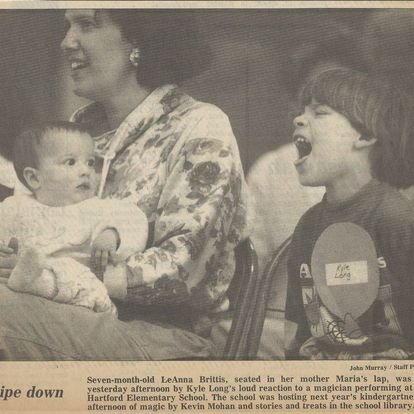 TV segment thumbnail: Mo Magic performing for families